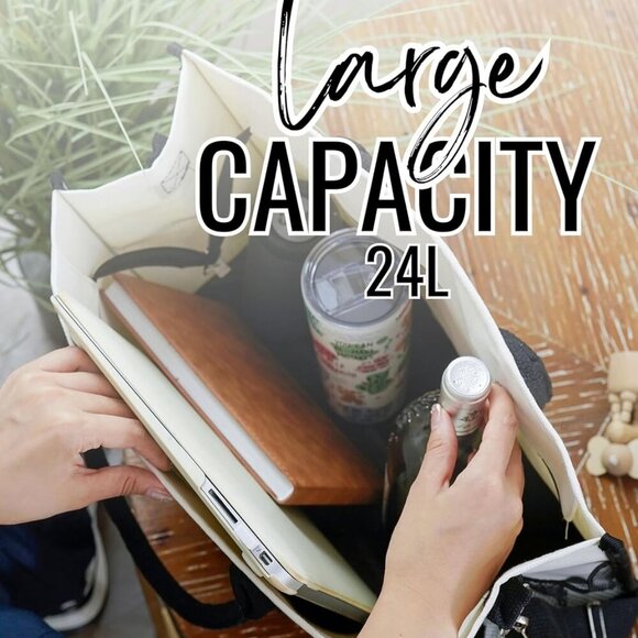 Nurse Canvas Tote Bag Women Zipper Shoulder Strap Gift for Appreciation - Picture 6 of 7